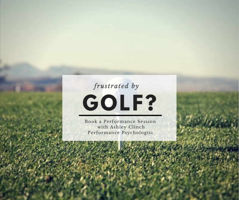 Golf with Ashley Clinch